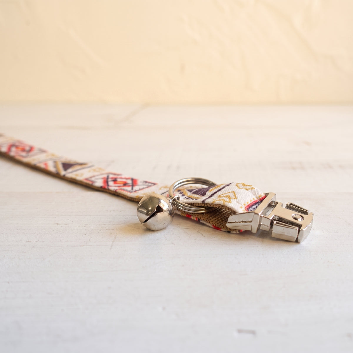 Brown Ethnic Cat Collar
