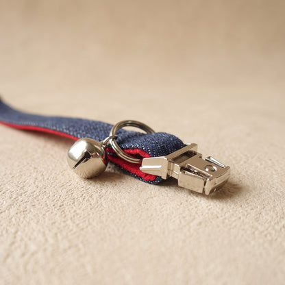 Denim Cat Collar