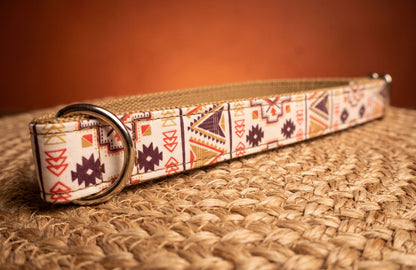 Boho Print Collar, Bow & Leash Set